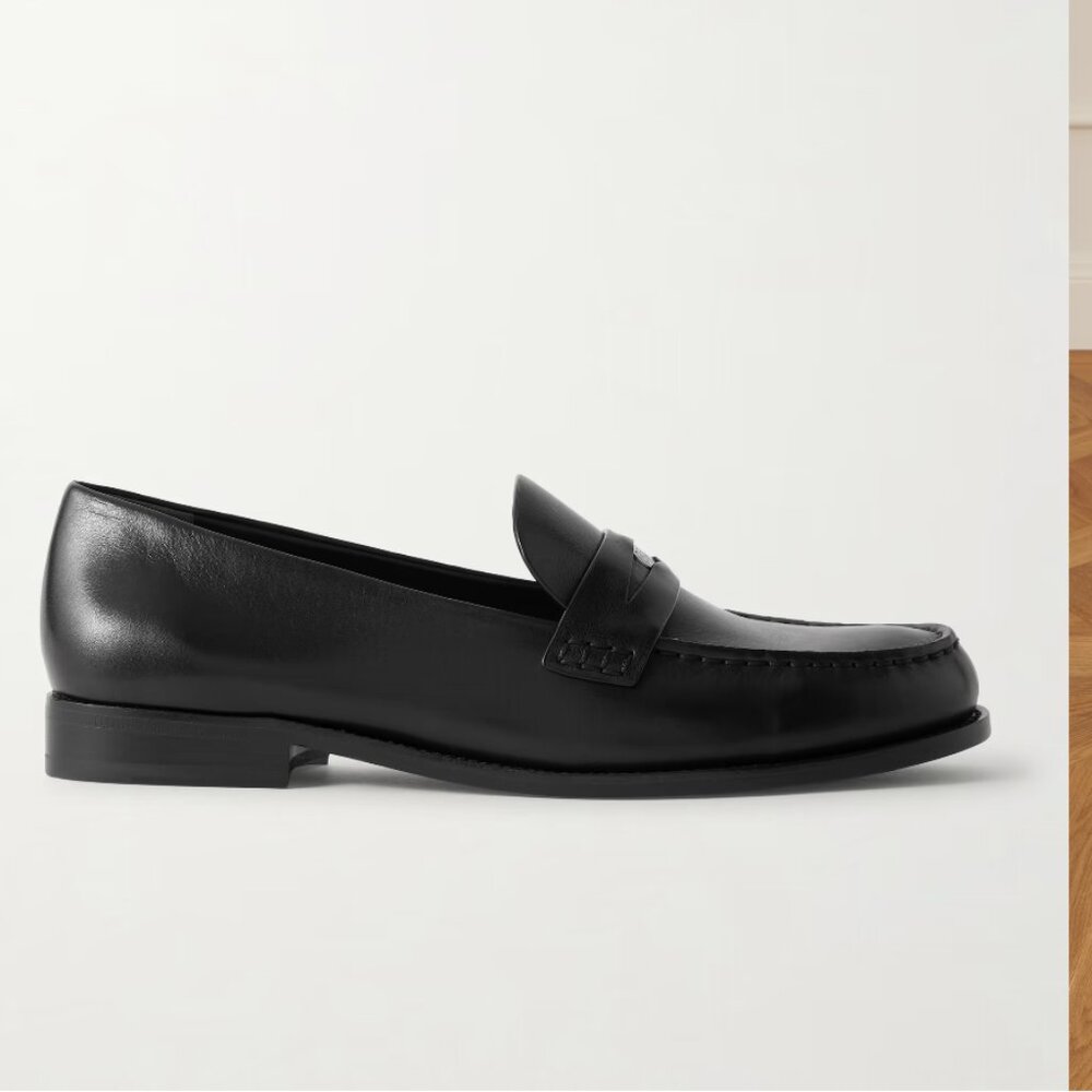 Tory Burch Classic Black Patent Leather Loafers